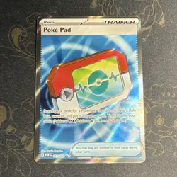Pokemon Poke Pad Trainer Item Full Art Holo (perfect order) 113/088 English - Image 1