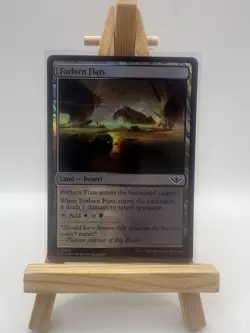 MTG Forlorn Flats (FOIL) 0258 Outlaws of Thunder Junction Magic Gathering LP - Image 1