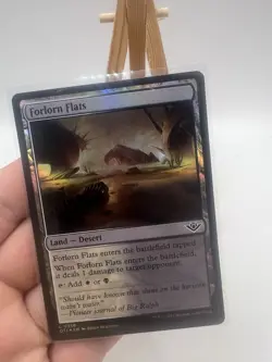 MTG Forlorn Flats (FOIL) 0258 Outlaws of Thunder Junction Magic Gathering LP - Image 3