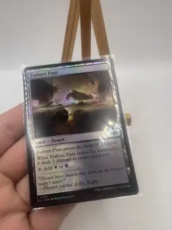 MTG Forlorn Flats (FOIL) 0258 Outlaws of Thunder Junction Magic Gathering LP - Image 4