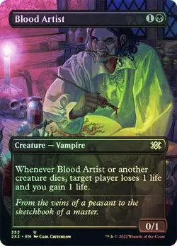 Blood Artist *Foil Borderless* - 2X2-BF - NM - Magic The Gathering - MTG - Image 1