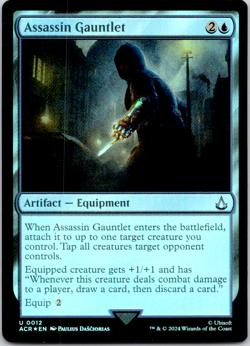 Assassin Gauntlet U Foil Universes Beyond: Assassin's Creed 12 LP - Image 1