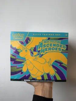 Pokemon Ascended Heroes Elite Trainer Box Brand New And Sealed In Hand - Image 1