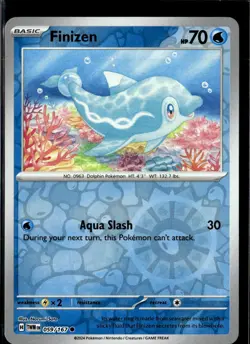 Pokemon Finizen 059/167 Twilight Masquerade Reverse Holo Common 5 Card Lot - Image 1