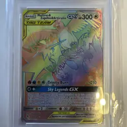 Moltres Zapdos Articuno GX 69/68 Pokemon Hidden Fates - PSA 10 Gem Mint - Image 2
