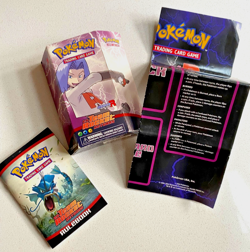 Pokemon TCG EX Team Rocket Returns James Theme Deck Box Rulebook player mat - Image 1