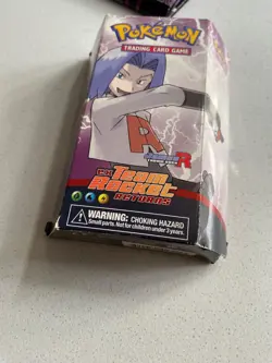 Pokemon TCG EX Team Rocket Returns James Theme Deck Box Rulebook player mat - Image 4