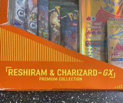 Pokemon TCG: Reshiram and Charizard GX Tag Team Premium Collection Box Sealed - Image 4