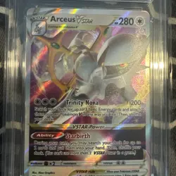 Arceus VSTAR 123/172 Brilliant Stars - English Ace 10 Pokemon TCG - Image 2