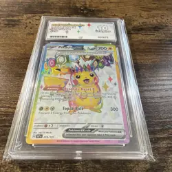 ACE 10 - 219/191 Pokemon Surging Sparks Pikachu Ex - Image 2