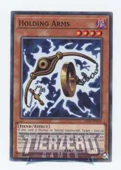 Yugioh Holding Arms LED7-EN010 Common 1st Edition NM/LP - Image 1