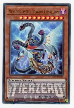 Yugioh Meklord Astro Dragon Triskelion LED7-EN016 Ultra Rare 1st Edition NM/LP - Image 1