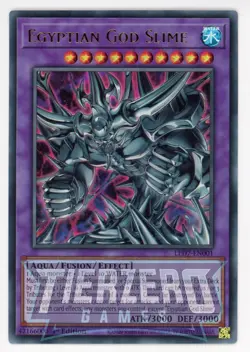 Yugioh Egyptian God Slime LED7-EN001 Ultra Rare 1st Edition NM/LP - Image 1