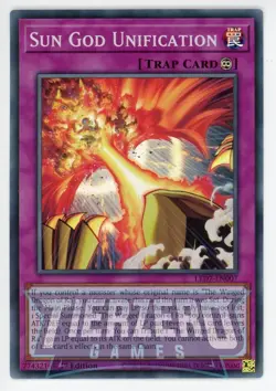 Yugioh Sun God Unification LED7-EN007 Super Rare 1st Edition NM/LP - Image 1