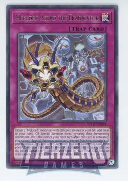 Yugioh Meklord Astro the Eradicator LED7-EN022 Rare 1st Edition NM/LP - Image 1
