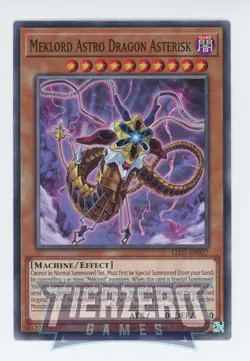 Yugioh Meklord Astro Dragon Asterisk LED7-EN027 Common 1st Edition NM/LP - Image 1