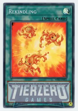 Yugioh Rekindling MYFI-EN055 Super Rare 1st Edition NM/LP - Image 1