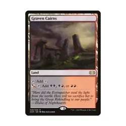 WOTC MtG Double Masters Graven Cairns (R) (Foil) NM - Image 1