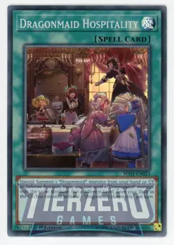 Yugioh Dragonmaid Hospitality MYFI-EN023 Super Rare 1st Edition NM/LP - Image 1