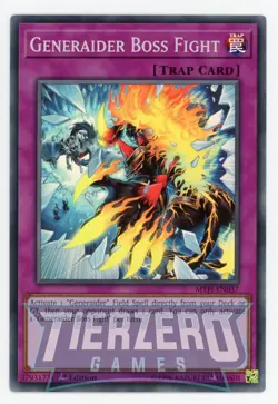 Yugioh Generaider Boss Fight MYFI-EN037 Super Rare 1st Edition NM/LP - Image 1