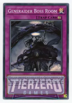 Yugioh Generaider Boss Room MYFI-EN038 Super Rare 1st Edition NM/LP - Image 1
