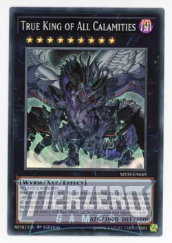 Yugioh True King of All Calamities MYFI-EN049 Super Rare 1st Edition NM/LP - Image 1