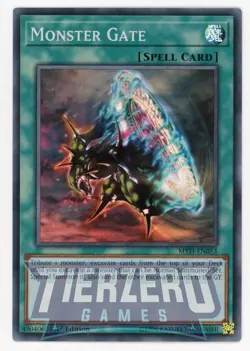 Yugioh Monster Gate MYFI-EN053 Super Rare 1st Edition NM/LP - Image 1