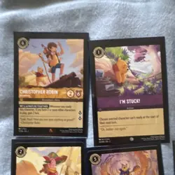 Disney Lorcana TCG 6 Card Lot The First Chapter Winnie the Pooh Tigger Piglet - Image 2