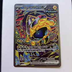 Iron Hands EX 154/131 Prismatic Evolutions GM Pokemon TCG Mint Condition Card - Image 1