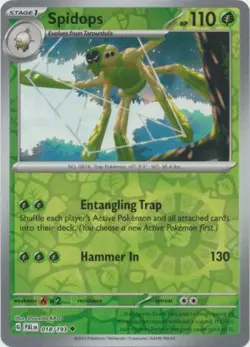 Spidops 18/193 Reverse Holo | Paldea Evolved | Pokemon Card - Image 1