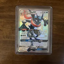 Pokemon TCG Greninja GX Full Art Shiny Holo Rare Card SV56/SV94 - Image 1