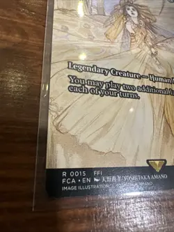 Princess Sarah (Azusa, Lost but Seeking) Borderless Final Fantasy MTG 0015 - Image 4