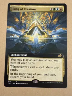 SONG OF CREATION (EXTENDED ART)-IKORIA: LAIR OF BEHEMOTHMTG- MAGIC THE GATHERING - Image 1