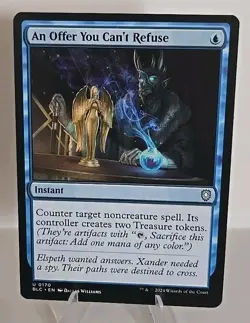 An Offer You Cant Refuse MTG Commander: Bloomburrow Regular - Image 1