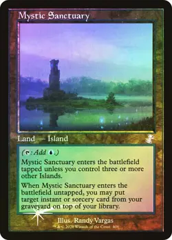 Magic The Gathering MTG MYSTIC SANCTUARY FOIL Time Spiral: Remastered NM - Image 1