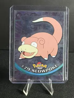 topps Pokemon TV Animation Series 2 Holo Foil #79 Slowpoke - Image 1