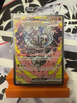 Pokemon Prismatic Evolutions - 160/131 Cornerstone Mask Ogerpon ex - SIR - NM/M - Image 1
