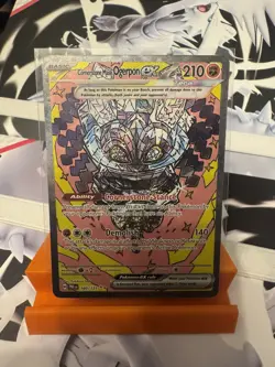 Pokemon Prismatic Evolutions - 160/131 Cornerstone Mask Ogerpon ex - SIR - NM/M - Image 2