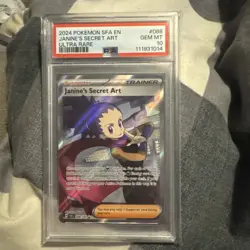 Janine's Secret Art 088/064 Pokemon S&V Shrouded Fable Ultra Rare PSA 10 - Image 1