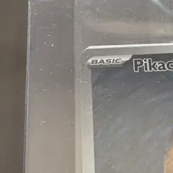 2023 Pokemon SVP EN Pokemon x Van Gogh - Pikachu Grey Felt Hat #085 Sealed - Image 3