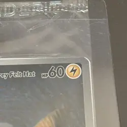 2023 Pokemon SVP EN Pokemon x Van Gogh - Pikachu Grey Felt Hat #085 Sealed - Image 4