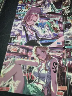 One Piece 9 Collectible Character Anime Waifu Cards CCG Magazine Bartender - Image 3