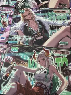 One Piece 9 Collectible Character Anime Waifu Cards CCG Magazine Bartender - Image 4