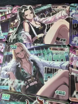 One Piece 9 Collectible Character Anime Waifu Cards CCG Magazine Bartender - Image 5