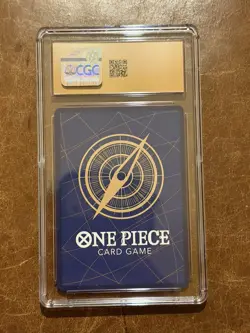 CGC 10 PRISTINE 2025 One Piece Gol D. Roger OP13-064 SR (Alt Art Parallel) CH - Image 4