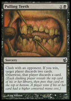 Pulling Teeth - Medium Play MTG Morningtide - Image 1
