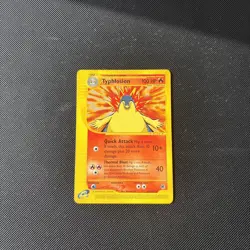 Pokemon Card Expedition Base Set Typhlosion 64/165 E Series Pokemon TCG - Image 2