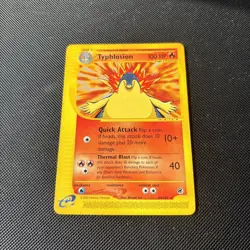 Pokemon Card Expedition Base Set Typhlosion 64/165 E Series Pokemon TCG - Image 3