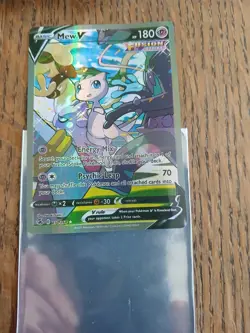 Pokemon card - Mew V 180hp - Rare! Lots of photos - not professionally graded. - Image 3