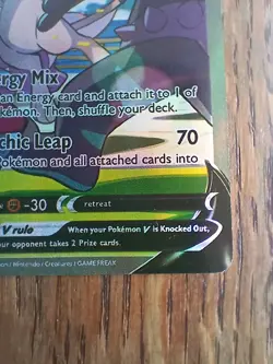 Pokemon card - Mew V 180hp - Rare! Lots of photos - not professionally graded. - Image 5